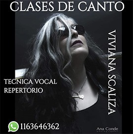 Viviana Scaliza - Clases de Canto